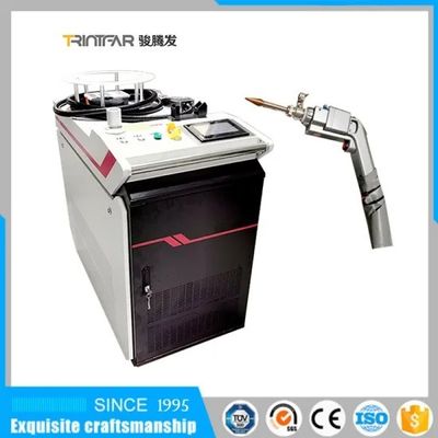 1070NM handbediende van de het Lassenmachine van de Vezellaser Handbediende de Laserlasser 1000W 1500W
