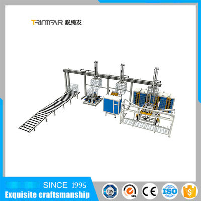 IBC-van het het Lassensysteem van Tote Frame Automatic Welding Machine van de Containertank de Automatische Industriële Elektronika
