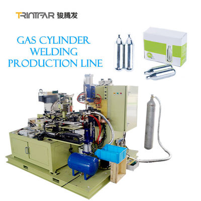 Automatische het Lassenmachine van Co2 Mini Cylinder Medical Gas Cartridge voor Carboxytherapy-Schoonheid