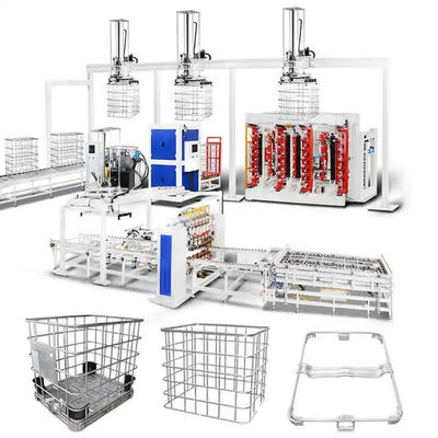 IBC Cage Frame Productielijn Handmatig / Automatisch