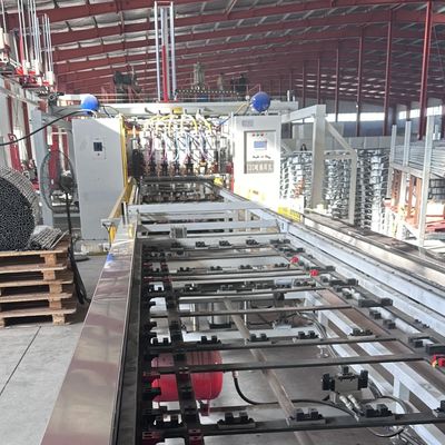 Fabriek IBC Grid IBC Cage Frame Intermediate Bulk Container Iron Tube Mesh Machine Automatische productielijn
