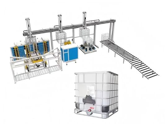 IBC-container tank tote frame lasmachine
