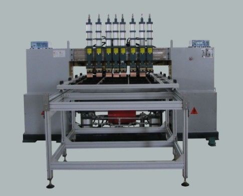 Volledig automatisch besturing metalen raster frame structuur portier lassen machine, raster draad mesh lassen machine