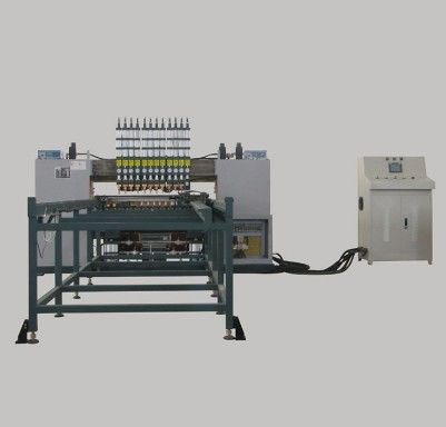 Volledig automatisch besturing metalen raster frame structuur portier lassen machine, raster draad mesh lassen machine