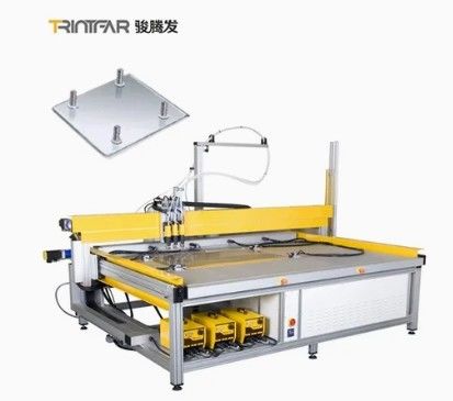 2200 mm, aluminiumlegering, roestvrij staal, koper, CNC-bewerking, holtelassen, noppentransporteur, snelle automatische stiftlasmachine