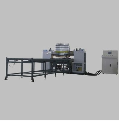 Volledig automatisch besturing metalen raster frame structuur portier lassen machine, raster draad mesh lassen machine