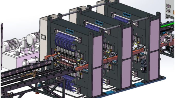 Shanghai Trintfar Transformer Automatic Radiator Productielijn 7
