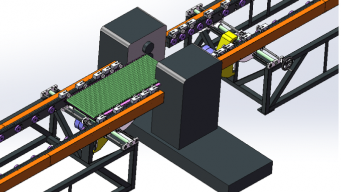 Shanghai Trintfar Transformer Automatic Radiator Productielijn 13