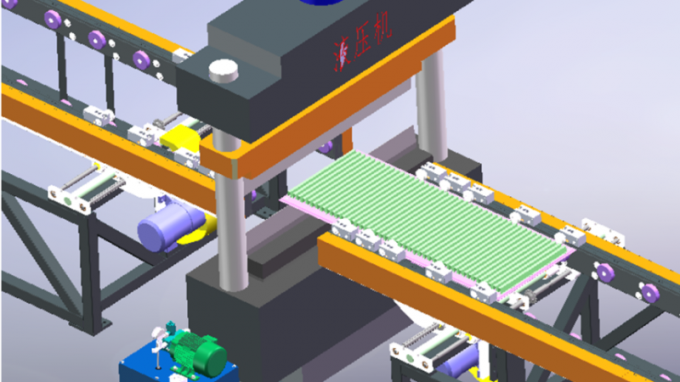 Shanghai Trintfar Transformer Automatic Radiator Productielijn 14