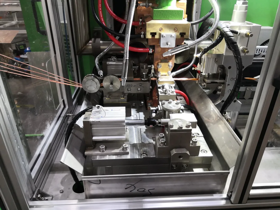 120KVA de Machine Automatisch Koper die van het draadlassen Metaallijnlasser snijden 3