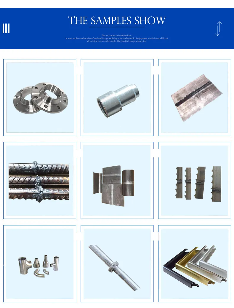 Koperen aluminium hangende draagbare achterste lassen machine 4