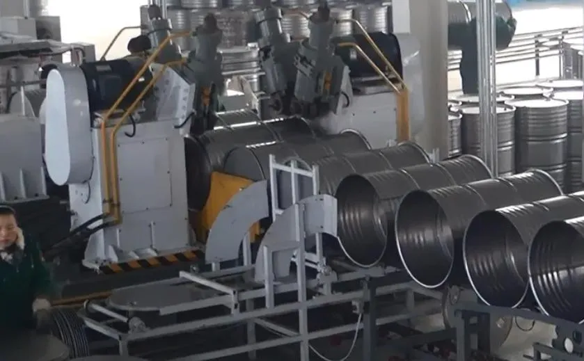 200L Steel Drums Making Machine Steel Barrels Production Line 1