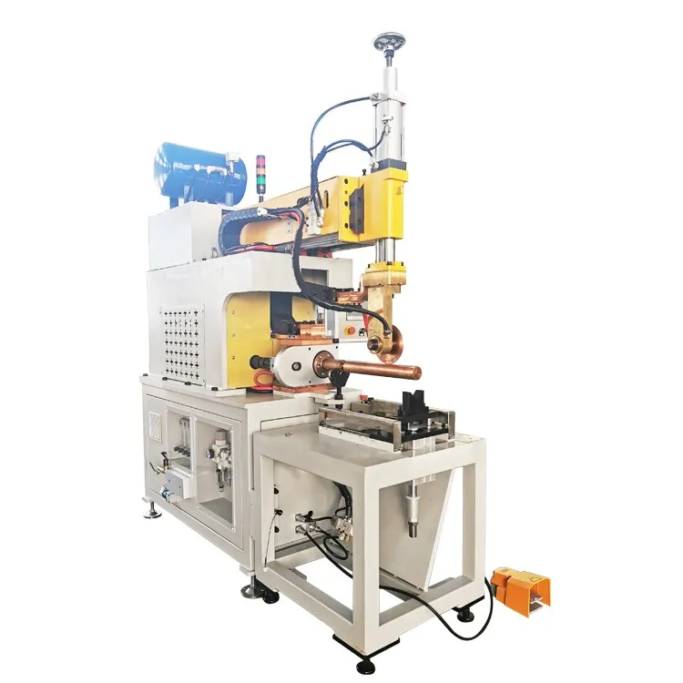 Filter mesh cilinder zeeflongitudinale naad lasmachine 1