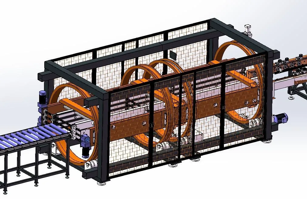 Geautomatiseerde productielijn voor transformator koelribben 4