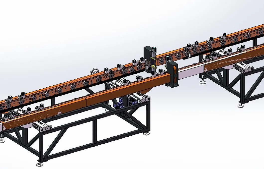 Geautomatiseerde productielijn voor transformator koelribben 5