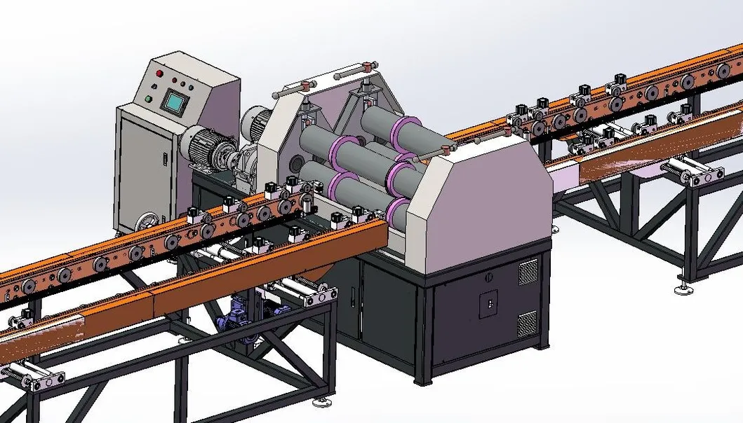 Geautomatiseerde productielijn voor transformator koelribben 9