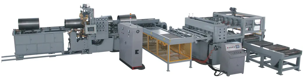 Productielijn van stalen trommels Lasmachine 1