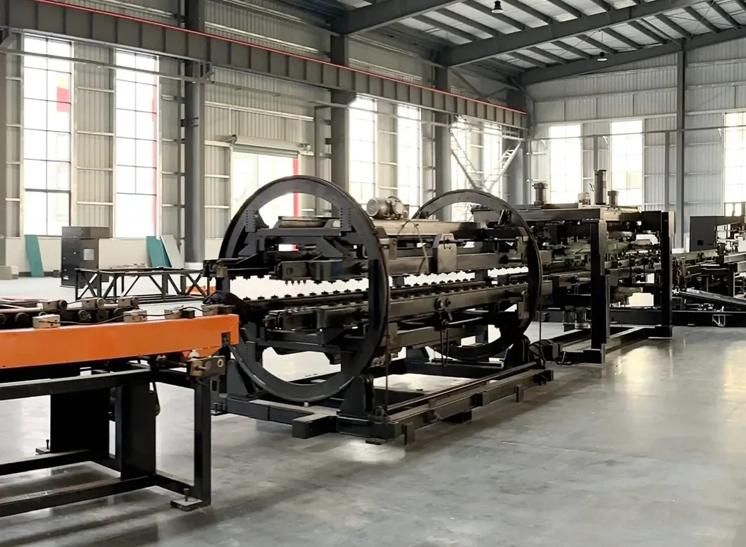 Koeling Gegolfde Vinnen Wanden Distributie Vermogen Transformator Olie Ondergedompelde Radiator Vin Automatische Lasproductielijn 2
