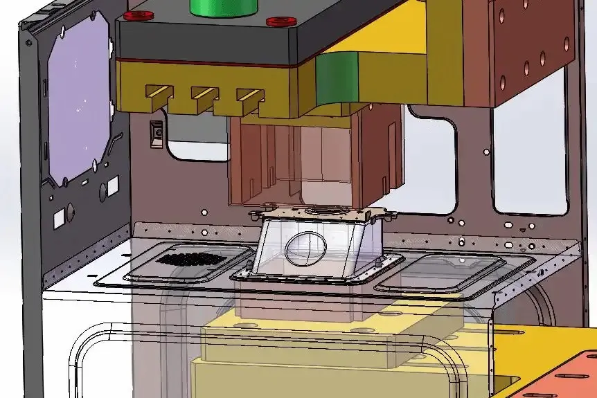 Productielijn voor schapgrill- en schalveringsmachines 9