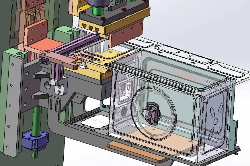 Productielijn voor schapgrill- en schalveringsmachines 13