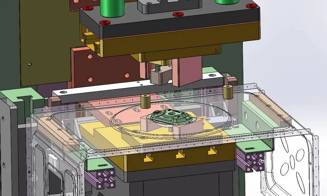 Productielijn voor schapgrill- en schalveringsmachines 15
